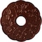 Ekena Millwork Terrones Butterfly Medallion (Canopies up to 3 7/8"), 17 7/8"OD x 3 7/8"ID x 1"P, Antique Copper CM17TSACS - alternate 1